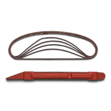 Load image into Gallery viewer, 1/4" Sanding Detailer with 120 Grit Abrasive Belt
