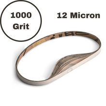 Load image into Gallery viewer, 1/4" Microfinishing Film 12 Micron - 1000 Grit - 10 Pack
